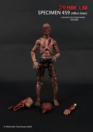 Zombie lab scale - 1/18,