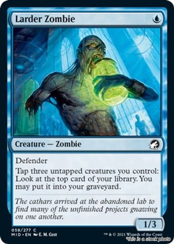 Larder zombie mid - -, 58]