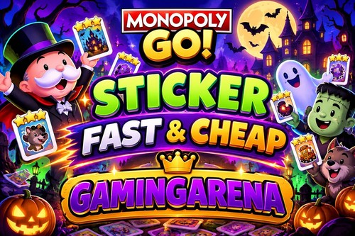Monopoly stickers all 6 - monopoly, 1-6