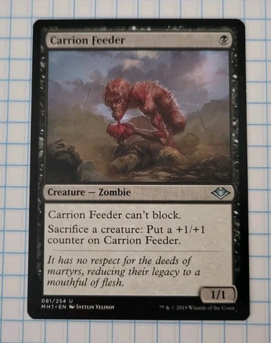 Mtg carrion feeder modern - carrion,