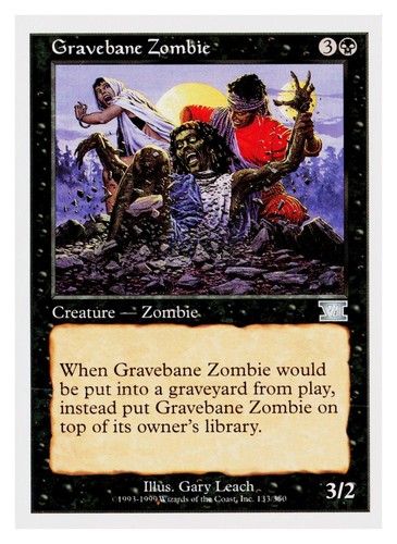 Gravebane zombie 133 uncommon - 133,
