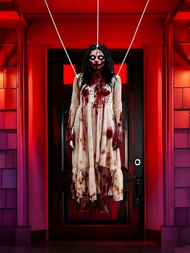 Halloween zombie woman - zombie,