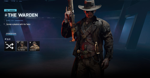 Warden operator skin 1 - operator, +