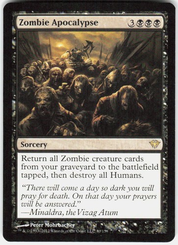Zombie apocalypse rare - apocalypse,