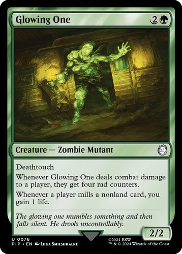 Glowing one - glowing, nm)