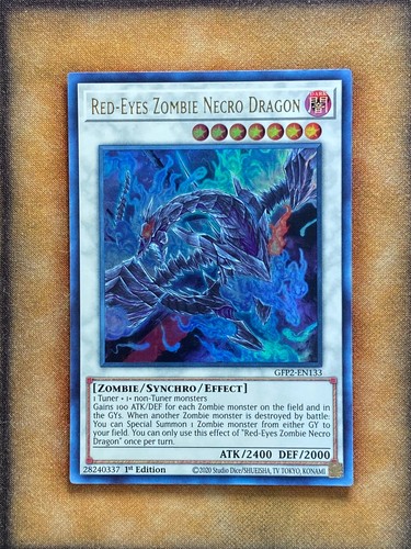 Yugioh red eyes - red-eyes, zombie