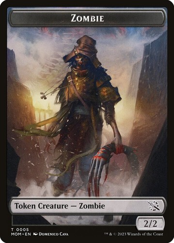 Zombie token march - zombie,