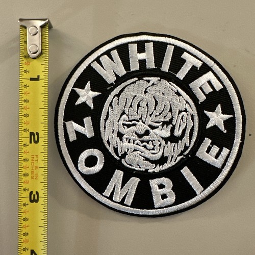 White zombie embroidered - zombie, (embroidered