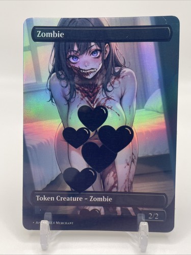 Mtg zombie token foil - foil, waifu