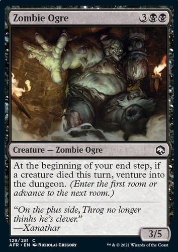 Zombie ogre afr 129 - lp,