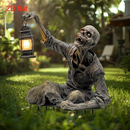 1pc halloween zombie crawling - zombie,