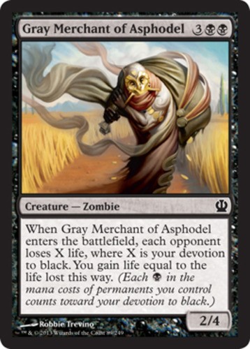 Mtg gray merchant - of, asphodel