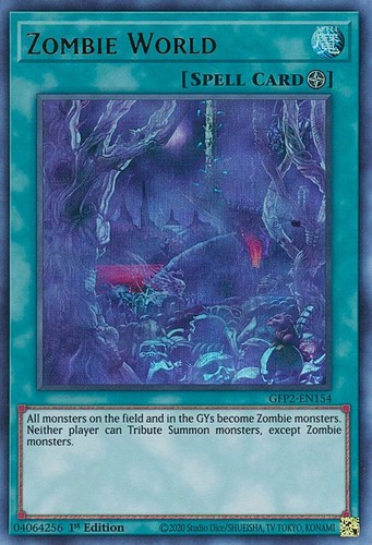 Yugioh zombie world - zombie,