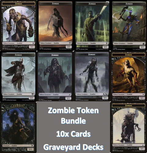 Mtg zombie token - mtg,