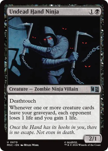 Undead hand ninja 670 - ninja,