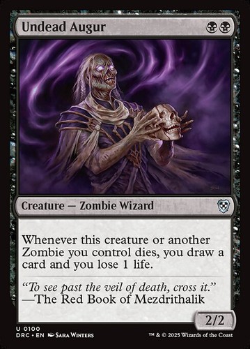 Undead augur 100 - u, normal