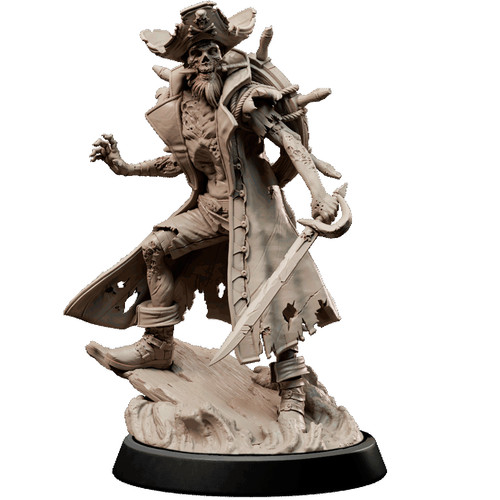 Resin miniature zombie - resin,