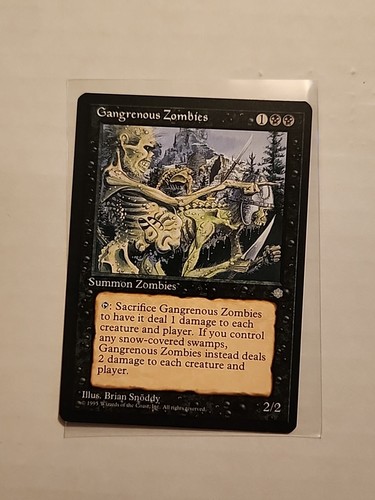 Gangrenous zombies ice - zombies,