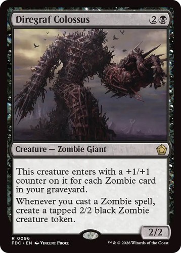Diregraf colossus mtg - x1,