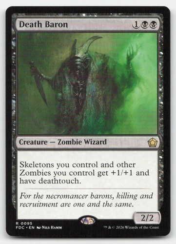 Death baron fdc commander - death,