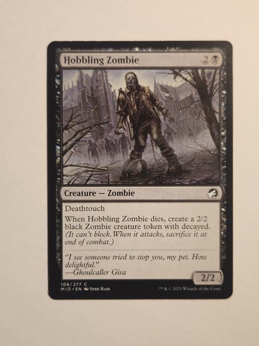 Hobbling zombie 106 innistrad - hobbling,