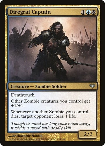 Diregraf captain nonfoil - nonfoil, dark