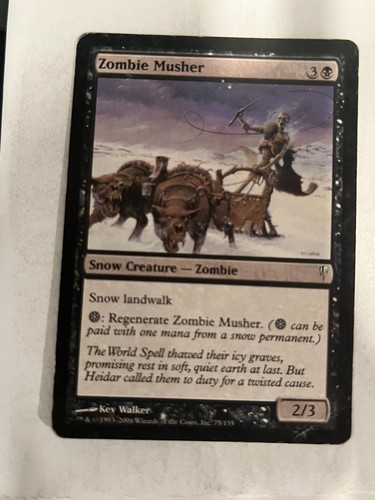 Zombie musher coldsnap - -,